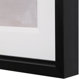 Wall Art Wings Neutral Abstract Framed Print