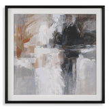 Wall Art Wings Neutral Abstract Framed Print