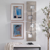 Wall Decor Linked Champagne Metal Wall Decor