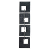 Wall Decor Linked Champagne Metal Wall Decor