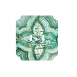 Wall Plates & Covers Acrylic Malachite Switch Plate Double Switch