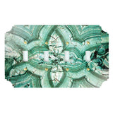 Wall Plates & Covers Acrylic Malachite Switch Plate Quad Switch