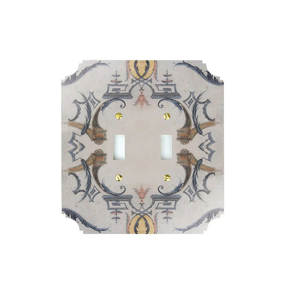 Wall Plates & Covers Italian Tile Acrylic Switch Plate Double Switch