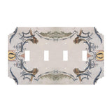 Wall Plates & Covers Italian Tile Acrylic Switch Plate Quad Switch