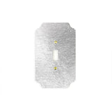 Wall Plates & Covers Silvered Acrylic Switch Plate Single Switch