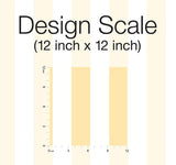 Wallpaper 3-in Stripe Wallpaper // Yellow