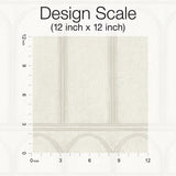 Wallpaper Arches Wallpaper // Beige & Pearl