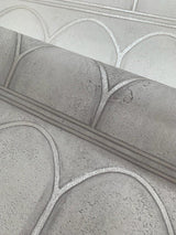 Wallpaper Arches Wallpaper // White & Pearl
