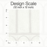 Wallpaper Arches Wallpaper // White & Pearl