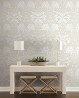 Wallpaper Artichoke Dam Wallpaper // Beige & Gold