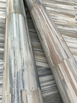 Wallpaper Artist's Palette Wallpaper // Blue & Grey