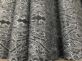 Wallpaper Ascot Damask Wallpaper // Black
