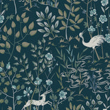 Wallpaper Aspen Wallpaper // Dark Blue