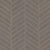 Wallpaper Atelier Herringbone Wallpaper // Grey