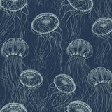 Wallpaper Atolla Wallpaper // Blue