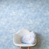 Wallpaper Atrium Clouds Peel & Stick Wallpaper // Blue