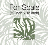 Wallpaper Bali Leaves Peel & Stick Wallpaper // Green