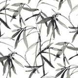 Wallpaper Bamboo Ink Wallpaper // Black & White