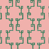 Wallpaper Bamboozled Peel & Stick Wallpaper // Bahama Pink