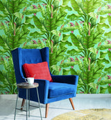 Wallpaper Banana Leaf Wallpaper // White