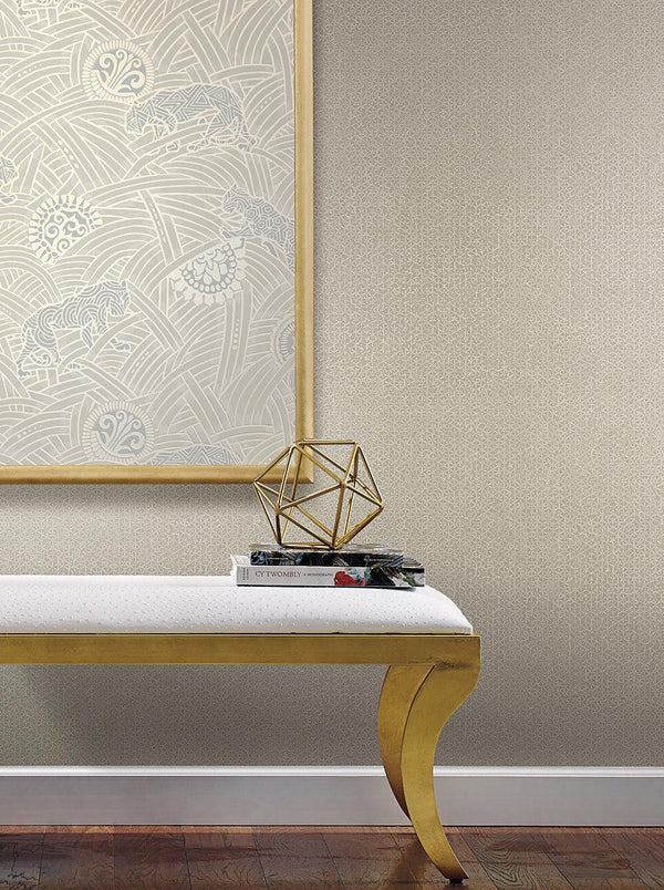 Wallpaper Bantam Tile Wallpaper // Grey