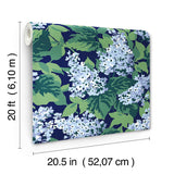 Wallpaper Bar Harbor Peel & Stick Wallpaper // Sky Blue