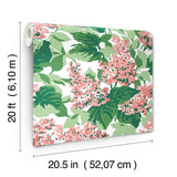 Wallpaper Bar Harbor Peel & Stick Wallpaper // Southampton Pink