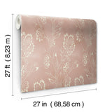 Wallpaper Barbier Wallpaper // Light Pink
