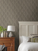 Wallpaper Belmont Wallpaper // Brown