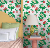 Wallpaper Berry Nice Peel & Stick Wallpaper // Berry Pink