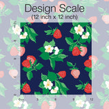 Wallpaper Berry Nice Peel & Stick Wallpaper // Navy Blue