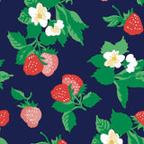 Wallpaper Berry Nice Peel & Stick Wallpaper // Navy Blue