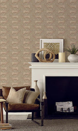 Wallpaper Big Cat Walk Peel & Stick Wallpaper // Brown