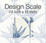 Wallpaper Bird of Paradise Wallpaper // Blue