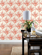 Wallpaper Bird of Paradise Wallpaper // Coral