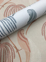 Wallpaper Blaise Wallpaper // Blue & Grey