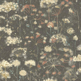 Wallpaper Botanical Fantasy Wallpaper // Black