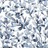 Wallpaper Botany Vines Peel & Stick Wallpaper // Blue