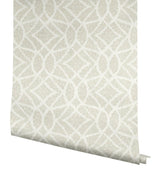 Wallpaper Boxwood Garden Wallpaper // Beige