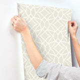 Wallpaper Boxwood Garden Wallpaper // Beige