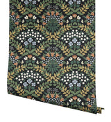 Wallpaper Bramble Wallpaper // Black & Green