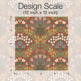 Wallpaper Bramble Wallpaper // Red & Green