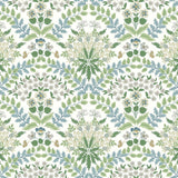 Wallpaper Bramble Wallpaper // White & Blue