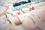Wallpaper Branches Wallpaper // Blush