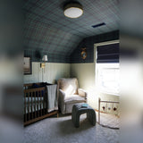 Wallpaper British Heritage Sauvage Plaid Wallpaper // Navy