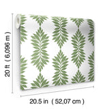 Wallpaper Broadsands Botanica Peel & Stick Wallpaper // Green