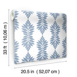 Wallpaper Broadsands Botanica Wallpaper // Blue