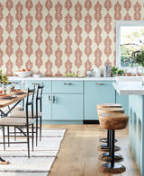 Wallpaper Broadsands Botanica Wallpaper // Coral