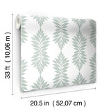 Wallpaper Broadsands Botanica Wallpaper // Light Green