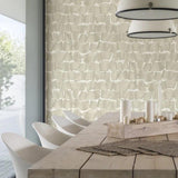 Wallpaper Brushed Ink Wallpaper // Taupe